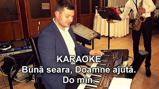 Karaoke  Negativ ❌ Buna seara Doamne ajuta [upl. by Virgilia]