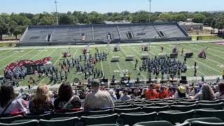 Forney HS Band 92824 “Johann Sebastian Rock” HEB Marching Contest Prelims [upl. by Hortense752]