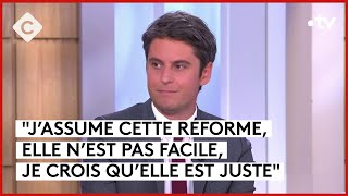 Réforme de l’assurance chômage  les plus précaires impactés Gabriel Attal  C à Vous  30052024 [upl. by Lanette]