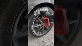 Wheel cleaner detalladoautomotriz asmrdetailing cleaning satisfying [upl. by Yrrac]