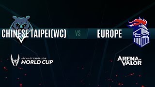 TPE WC vs EU  Group Stage Day 3  AWC 2018 [upl. by Schaffer306]