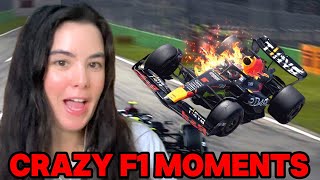 Craziest Moments in F1 History REACTION [upl. by Talley]