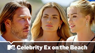 Celebrity Ex on the Beach  Lockie and Emelle competing over Megan  MTV Asia [upl. by Anitnas]