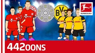 The Bundesliga Title Race Song Bayern München vs Borussia Dortmund  Powered by 442oons [upl. by Mick]