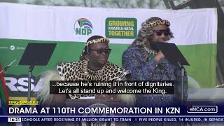 Drama at King Dinuzulus 110th commemoration in KZN [upl. by Devine]