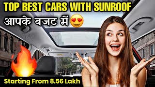 Top 5 Cheapest Sunroof😍Cars Under 10 Lakh in india🔥Top 5 Affordable Sunroof Cars Under 10 Lakh 2024 [upl. by Hylton284]