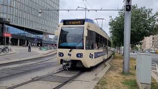 Wien Wiedner Gürtel Südtiroler Platz Bus nr 8834 trams nr 349 126414 654 [upl. by Nnasor]