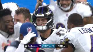 Justin Tucker 66 Yard GameWinning Field Goal  Full Sequence amp Every Angle [upl. by Eanrahc74]