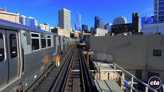 CTAs Ride the Rails Purple Line Timelapse 2019 v11 [upl. by Ahseinet82]