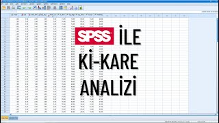 SPSS İle KiKare ChiSquare Analizi  Amacı İzlediği Yol ve Yorumları İle [upl. by Ainos]