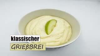 Grundrezept Grießbrei  Monsieur Cuisine [upl. by Pearlman]