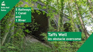 Relics of five railways at Taffs Well [upl. by Vashtee]