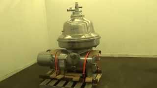 Used Westfalia MSA20001076 Desludger Disc Centrifuge  stock  46533001 [upl. by Skylar]