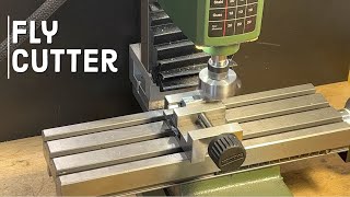 Fly cutter for Proxxon MF70 mini mill [upl. by Enyt]