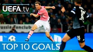 UEFA Champions League 201516  Top ten goals [upl. by Hereld116]