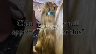 If youre braiding anything from back to hip length in mediumsmall braids [upl. by Solohcin]