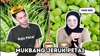 MUKBANG JERUK PETAI 1 OFFICE BAU PETAI [upl. by Ahtela]