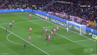 FC Barcelona  Atlético Madrid 41 16122012  Full highlights [upl. by Lirbaj]