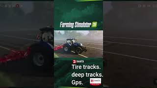 FS 25 Tire tracks Deep tracks Gps and suspension farmingsimulator25 shorts foryou [upl. by Maurene680]