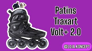 Patins Traxart Volt  20  review atualizado [upl. by Leuams]