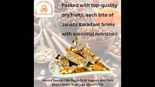 Janata Sweets  No Sugar Only Jaggery and Pure Ghee  Order Now  91 9844777575 [upl. by Castra]