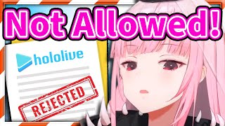 Calli Explains The Things That Would Get You Rejected by Hololive 【Mori Calliope  HololiveEN】 [upl. by Merrill404]