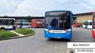 Lincoln Central Bus Station 21092022 [upl. by Werdn308]