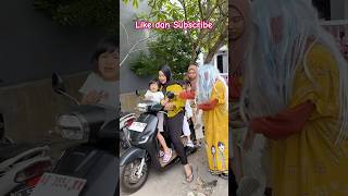 DOMINIQUE SAMPE NANGIS KETAKUTAN DIKEJAR HANTU NENEK😱😱 viralvideo viraltiktok tranding [upl. by Bluefield482]