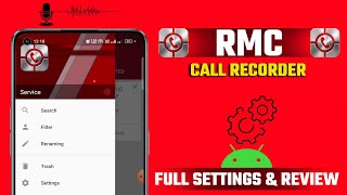 How To Use RMC Call Recorder  RMC Call Recorder Kaise Use Kare  RMC Call Recorder All Setting [upl. by Bowler]