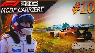 F1 2018 Mode Carrière Part10 Angleterre  LA DÉCEPTION [upl. by Arch627]