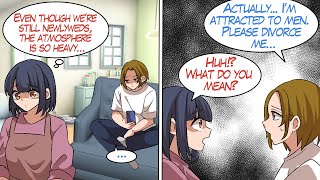 Manga Dub Three Months into Marriage He Revealed He’s Actually Attracted to Men RomCom [upl. by Sanderson374]