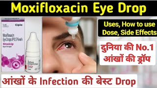 Moxifloxacin eye drops ip  Moxifloxacin eye drops  moxifloxacin eye drops ip 05 wv [upl. by Ycram]