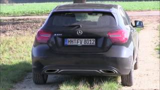 2016 Mercedes A 180 Facelift 122 HP Test Drive [upl. by Enaujed428]