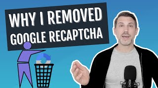 Why I Removed Google reCAPTCHA v3  3 Alternative Spam Protection Services For WordPress [upl. by Mowbray]