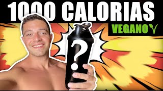 Hipercalórico VEGANO Caseiro  Suplemento de 1000 Kcal para Ganho de Peso [upl. by Nigrom482]