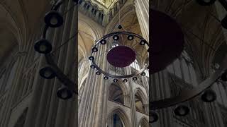 Inside this majestic Cathedral in Rouen France trending travel europe gothic cathedral  viral [upl. by Eirrem165]