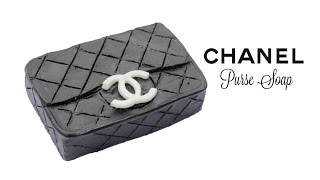 DIY Chanel Purse Soap [upl. by Morentz705]