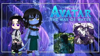 🌊Avatar twow react to Kiris future as Shinobu🦋 [upl. by Eihtak]