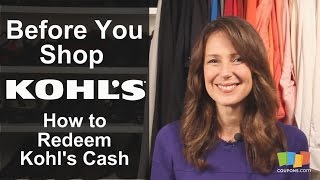 Kohls How to Redeem Kohls Cash [upl. by Aloivaf]