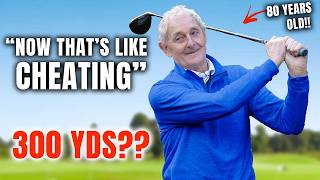 80 Year Old Golfer Aims To Hit Driver 300 Yards [upl. by Lona]