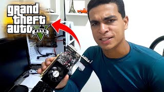 Rodei GTA 5 nessa Placa de Vídeo GT 610 [upl. by Kingsley]