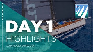 Day 1 Highlights  Rolex Swan Cup [upl. by Klarrisa]