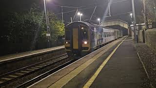 Trains at Cramlington 8th November 2024 [upl. by Duwe233]