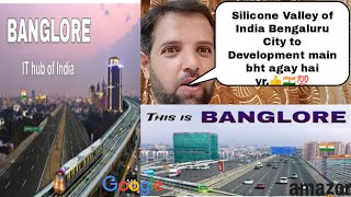 Pakistani Reaction on Bengaluru City  Silicon Valley of India  IT Hub of India  karnataka [upl. by Adaiha]