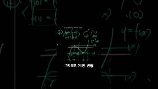 25학년도 9월 평가원 21번 변형 아이디어 [upl. by Zelde]