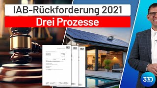 Photovoltaik 3 KlagenProzesse gg Rückgängigmachung Investitionsabzugsbetrag 2021 amp Verluste 2022 [upl. by Adnowal]