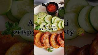 ALOO TIKKI RECIPE BY COOK WITH BAIGS eveningsnacks subscribe viralshorts [upl. by Nnahteb]