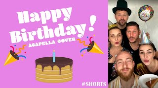 Happy Birthday acapella cover Shorts [upl. by Yarod]