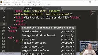 Aula 5  Múltiplas classes referenciadas em CSS [upl. by Maurice]