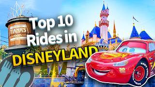 TOP 10 Rides in Disneyland [upl. by Stauder]